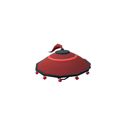 Hat Cursed Red